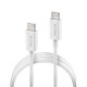 NGS ZYRO 60W-1 cable USB USB 2.0 1 m USB C Blanco